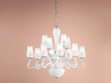 ANGEL - Blown glass chandelier by Fan Europe Lighting - view 2